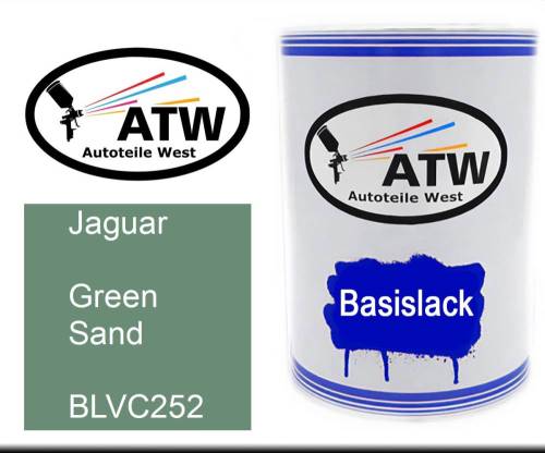 Jaguar, Green Sand, BLVC252: 500ml Lackdose, von ATW Autoteile West.